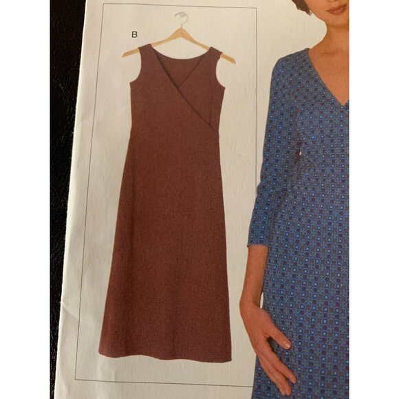 Vogue Misses Dress Sewing Pattern 9766 Sz XSmall - XLarge - Uncut - Picture 2 of 9